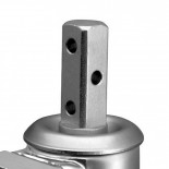 Square Stem Casters with Mounting Holes